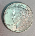 1934-D Peace Dollar - AU Condition Better Date