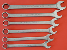 Blackhawk By Proto Usa 6 Piece Sae Combination Wrench Set 1316 To 1-18 Marked