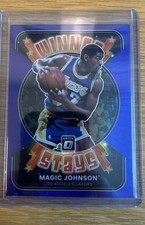 2021-22 Panini Donruss Optic - Winner Stays Magic Johnson #16 Purple Prizm