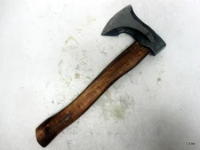 REFINISHED Hatchet Wood Handle Single Bit Hand Axe 13" Handle 1lbs 15oz