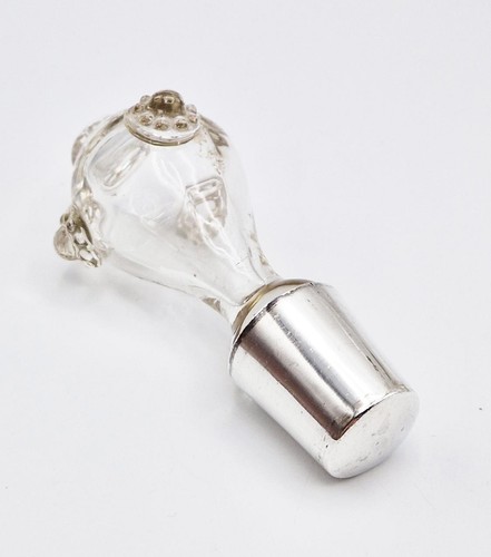 JAMES POWELL JARRA MONTADA EN PLATA ESTERLINA VIDRIO Londres 1894 WILLIAM HUTTON - Imagen 9 de 11