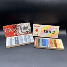 Weber Costello Alphacolor Pastels & Hi-Fi Grays ~ 12 Per Set