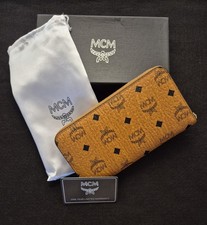 MCM Geldbörse, Brieftasche, Modell Aren Zip Around in Cognac*NEU* Ostergeschenk
