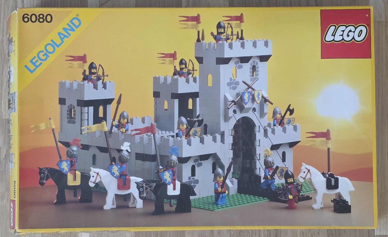 LEGO 6080 King's Castle Ritterburg 100% komplett mit BA mit OVP guter Zustand