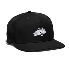 Volkswagen Vw Beetle Embroidery Design Snap-back Baseball Cap