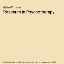 Research in Psychotherapy, Meltzoff, Julian