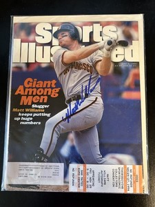 Sports Illustrated Magazine Signed By Matt Williams San Francisco Giants MLB