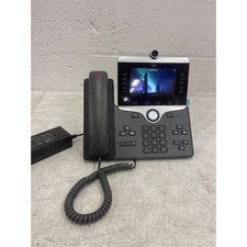 Cisco CP-8865 IP Phone with Webcam and Video Calling Capability - Black