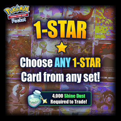 ✅ Pokemon TCG Pocket - Choose Any Card - English - Fast Trade Service