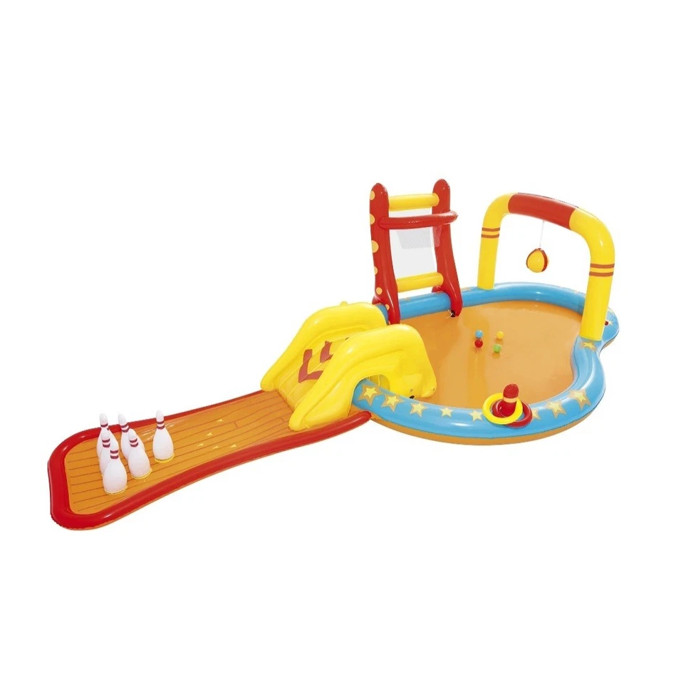 🔥NUEVO🔥H2OGO! Centro de piscina Lil' Champ Play con tobogán para niños Foto 3 de 3