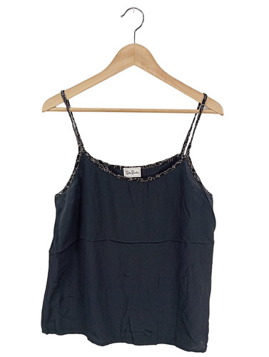 BETTY BARCLAY Top linea A Donna Top Taglia IT 48 nero stile casual - Foto 1 di 5