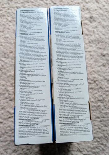 Two sets 2004 Windows XP Pro w/SP2 Full Version Brand New+Sealed E85-02665 - Picture 4 of 4