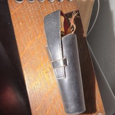 Guerlain Glass Perfume Bottle Decorative with Leather Case