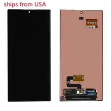 For Samsung Galaxy S22 Ultra S908 LCD Display Glass Screen Digitizer OEM (Dot A)