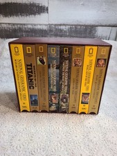 National Geographic Video Classics VHS Lot of 8   Science History w/ Case
