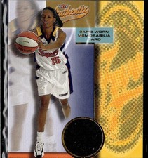 Fleer Authentix Nikki McCray Indiana Fever Game-Worn Mem 2002