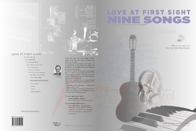 Buch mit allen Kompositionen der CD ''Love at first sight'' von Dieter Massion 