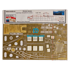 Set dettagli fotoincisi per U-Boat tedesco tipo XXIII 1:35 per Bronco 35104 (036)
