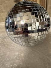 7 pcs Silver Disco Ball Hanging Decorations Party Retro Disco Theme