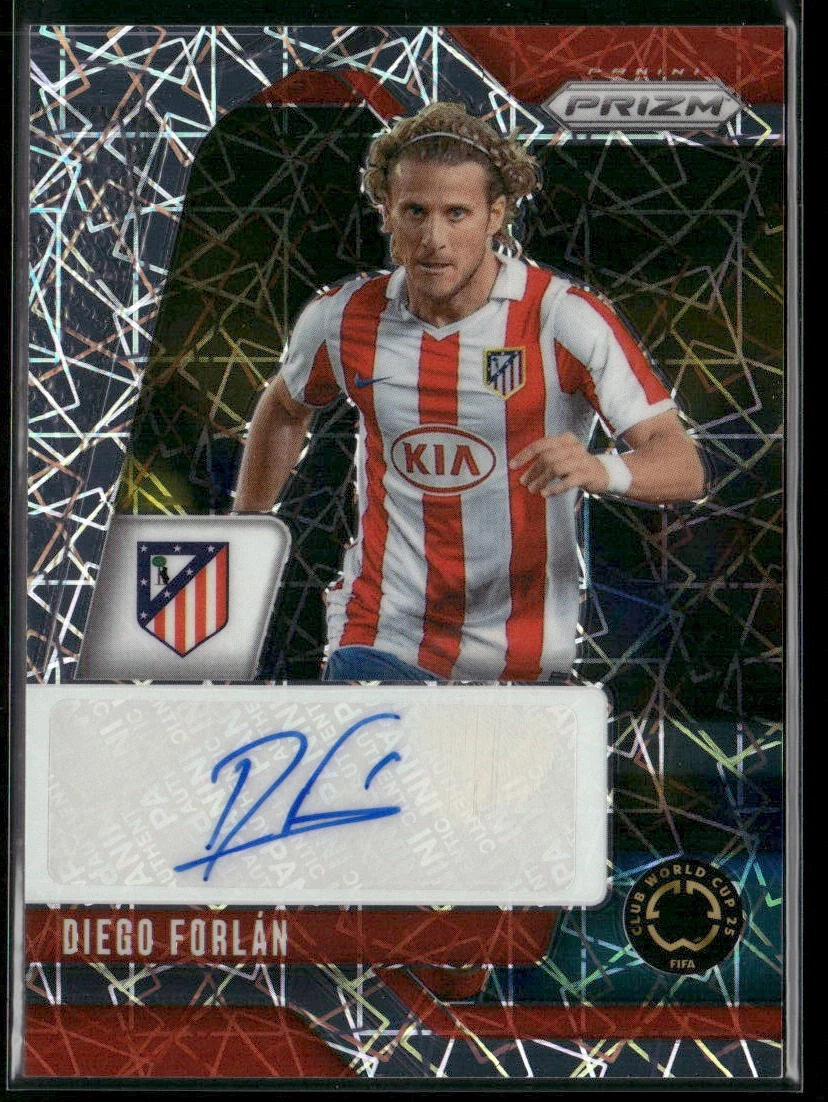 Diego Forlan Soccer Sports Trading Cards & Accessories Autographed