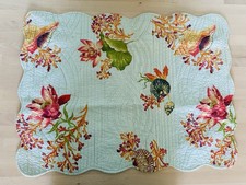 Vintage Quilt Floral 100 Cotton Pillow Case Sham finish size 20 x26