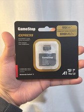 GameStop 512GB Express Micro SD Card for Nintendo Switch 2 SHIPS TODAY BRAND NEW