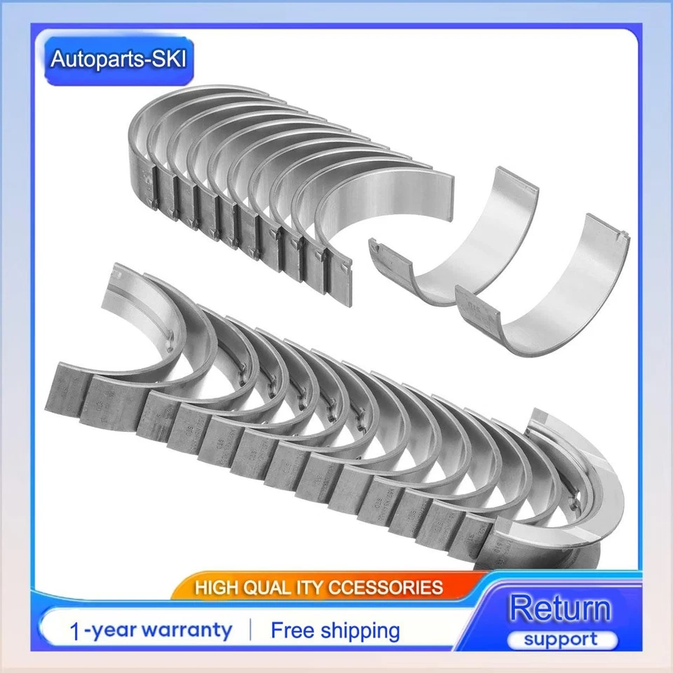 STD Main & Rod Bearings Set For BMW 135i 335i 535i 335xi E90 E91 X6 Z4 N55 3.0T - Image 2 of 4