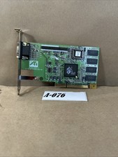 ATI 109-49800-11 3D RAGE PRO TURBO 8MB VGA AGP GRAPHICS CARD