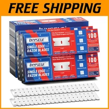 Rust-Resistant 800-Pack Single Edge Razor Blades for Safe and Efficient Cutting