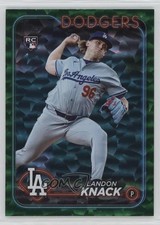 2024 Topps Update Green Crackle Foilboard 245/499 Landon Knack #US127 1mc5