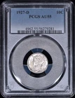 1927-D Mercury Dime 10c PCGS AU55 - Nice Luster!