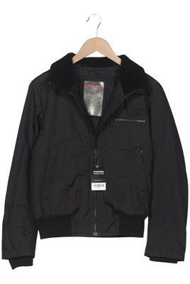 Prada Jacke Herren Anorak Jacket Kurzmantel Gr. 44 Wolle Schwarz #ukgtn8b