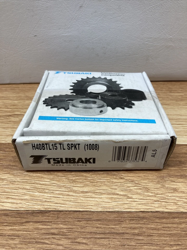 Piñón TSUBAKI H40BTL15 TL 1008 NUEVO Equipo Industrial Engranaje de Cadena Envío Qik Foto 4 de 4