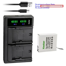 Kastar Battery LTD2 USB Charger for SJCAM SJ6 Legend SJ 6 LEGEND Sport Camera