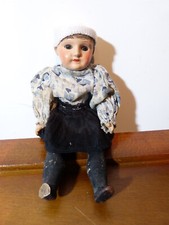 Vintage Cute Doll Head And Body In Composition SFBJ PARIS