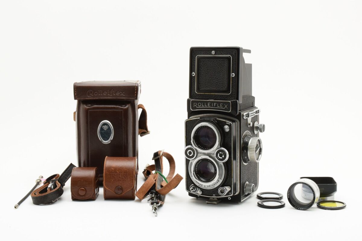 Rolleiflex 3.5B Tessar 75mm F3.5 TLR Film Camera [ Near Mint Rolleiflex 3.5B Tessar 75mm F3.5 TLR Film Camera [ Near Mint