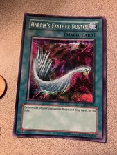 YUGIOH - HARPIE'S FEATHER DUSTER SDD-003 - SECRET RARE UNLIMITED