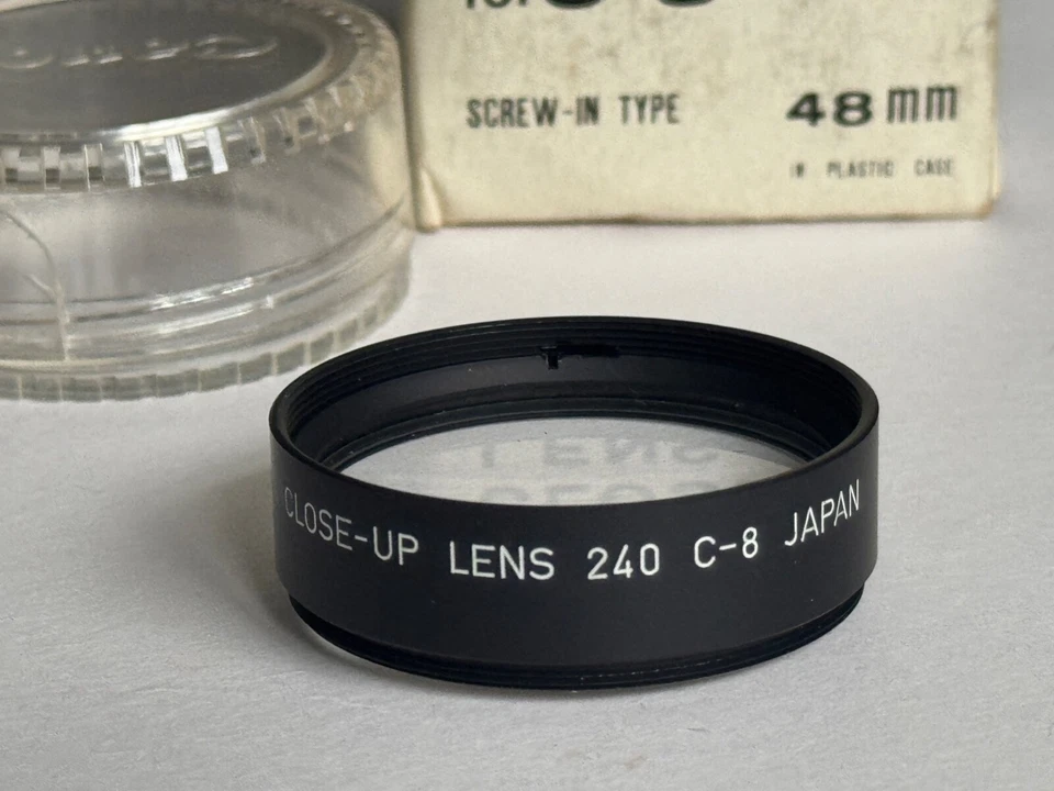 Vintage Canon 48mm Fit Close-up Lens 240 for C-8 type Cine Camera - Image 2 of 3