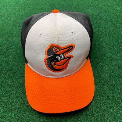 BALTIMORE ORIOLES Baseball Cap Hat OSFM Orange Black OC Sports Team MLB