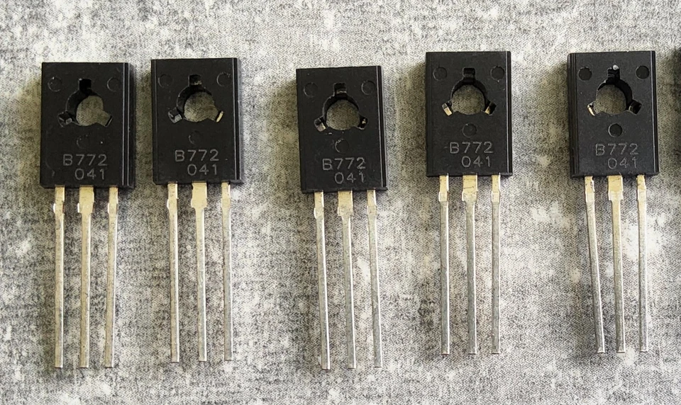 2SB772 B772 PNP Transistor 12,5W 3A TO-126 Menge Wählbar 2-10 Stück