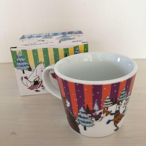 Moomin Mug Tea Cup Red KFC Limited Edition Sold at ONLY KFC Japan New Rare - Picture 2 of 7