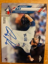 2020 Topps Chrome Auto Anthony Kay (Toronto)