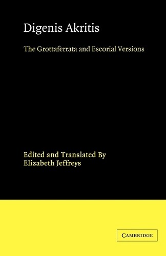 Thumbnail - Elizabeth Jeffreys Digenis Akritis (taschenbuch) Cambridge Medieval