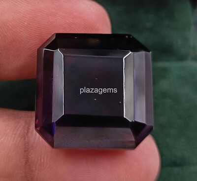 Natural 63Ct Boysenberry Sapphire Cushion Emerald Fabulous Loose Gemstone 4OUN
