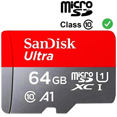 Speicherkarte 64GB MicroSD SanDisk Ultra kompatibel für Gigablue Trio Pro 4K