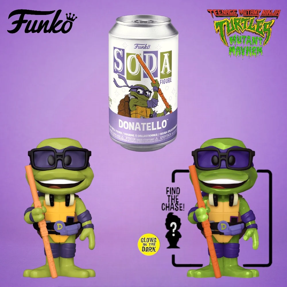 FUNKO SODA ソーダ缶 忍者タートルズ 3種セット FUNKO SODA ソーダ缶