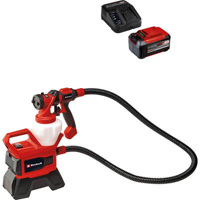 Einhell TE-SY 18/90 Li 18v Cordless Paint Spray System 1 x 5.2ah Plus Li-ion