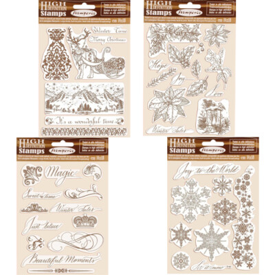 Stamperia High Definition Stempel Set - WINTERGESCHICHTEN