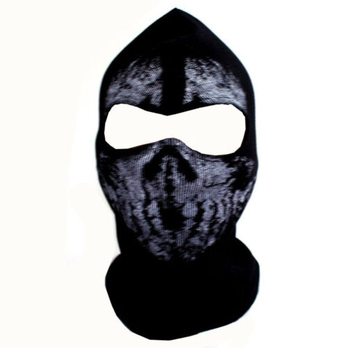 Halloween Mask Skeleton Masks Scary Skull Balaclava Ghost Cosplay Costume Party - Picture 16 of 29