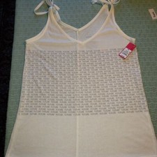 White lightweight Sleep Shirt Medium